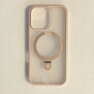 Torras Ostand Case iPhone 16 Pro Gold | Magnetic Ring Stand | New in Box